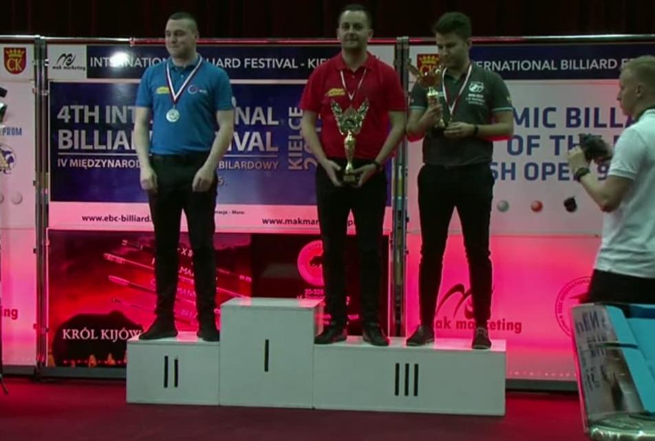 Bratobójczy mecz bilardzistów w Polish 9-ball Open