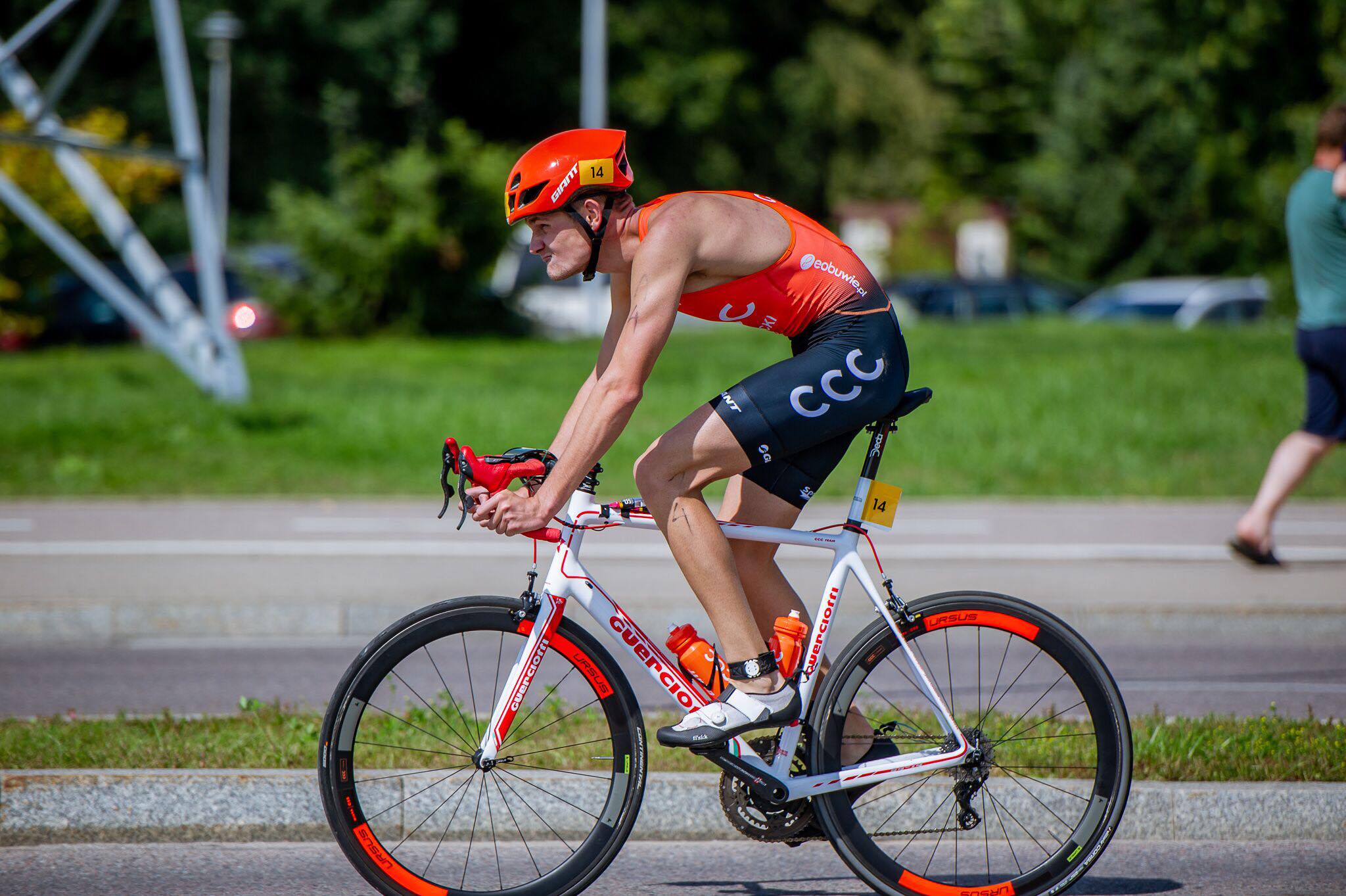 Udany start triathlonisty z Lubina w Przechlewie