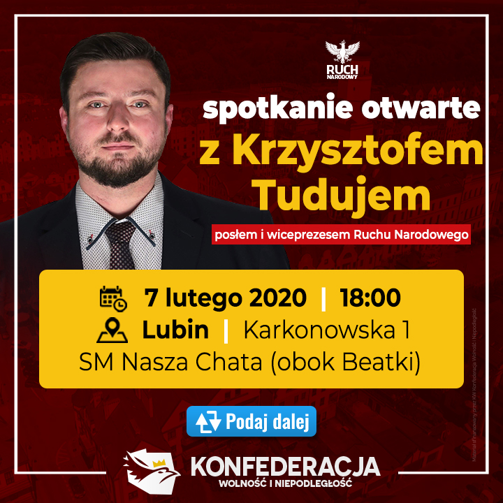 Spotkanie z posłem i wiceprezesem Ruchu Narodowego