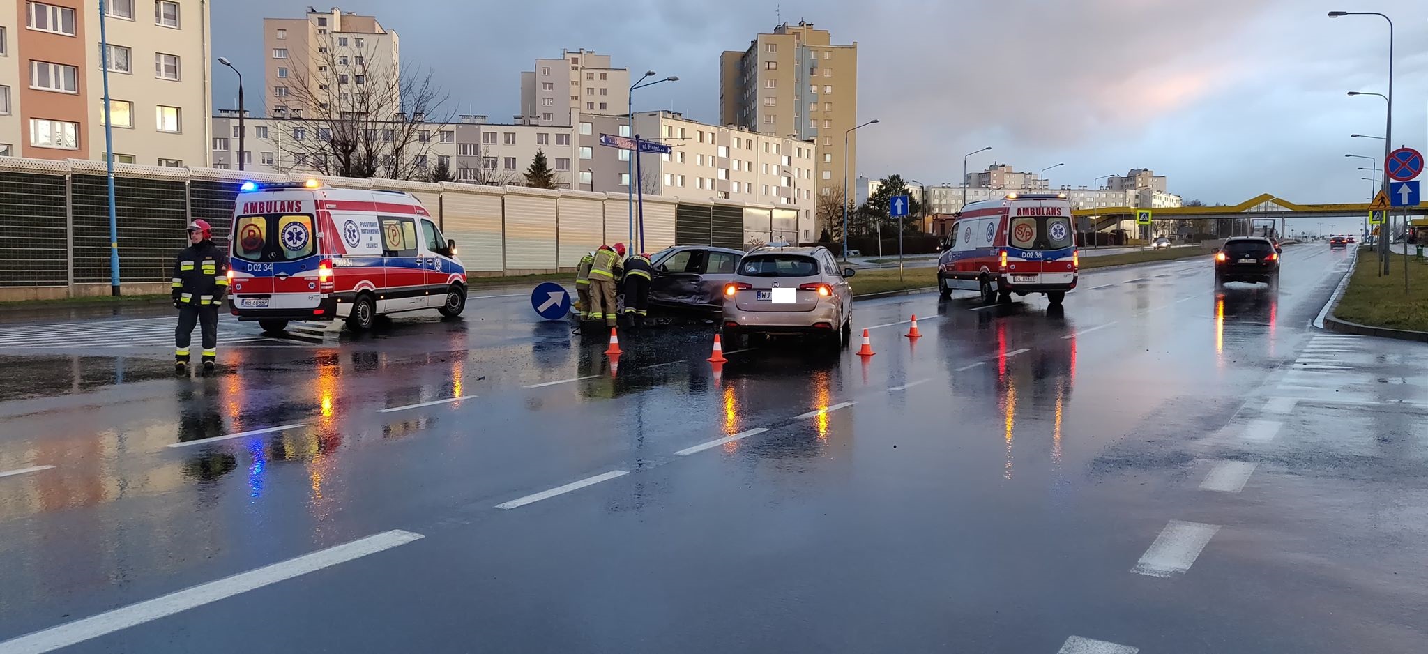 Zderzyli się na Hutniczej