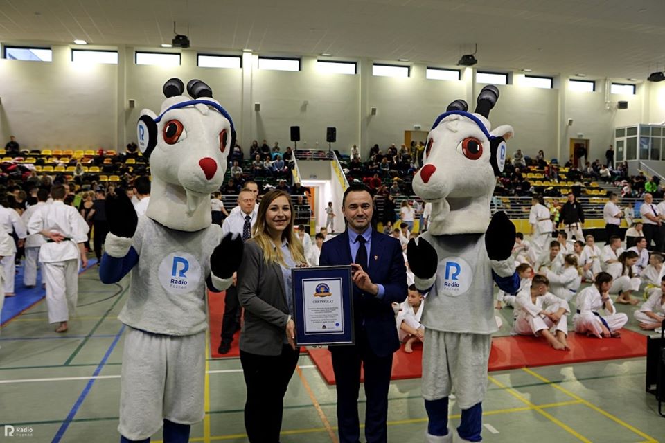 Zawodnicy z lubińskiego Kyokushin bili rekord Polski