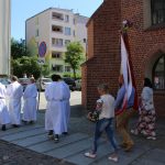 Boże Ciało, procesja wokół kościoła w Lubinie, 03.06.2021 r (11)