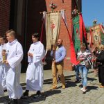 Boże Ciało, procesja wokół kościoła w Lubinie, 03.06.2021 r (30)