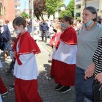 Boże Ciało, procesja wokół kościoła w Lubinie, 03.06.2021 r (49)
