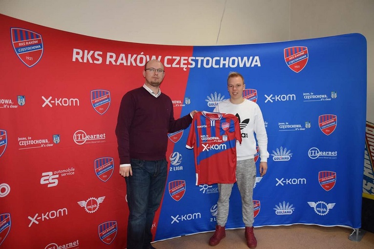 Karol Żmijewski wypożyczony do Rakowa