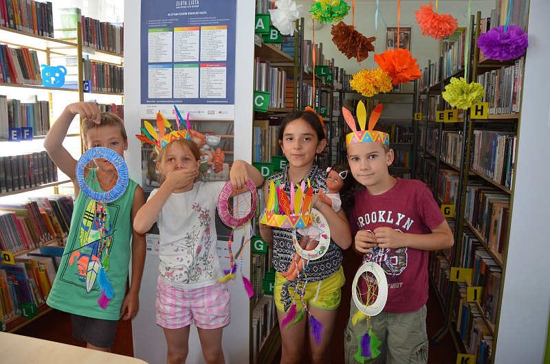 Wakacyjna przygoda w bibliotece