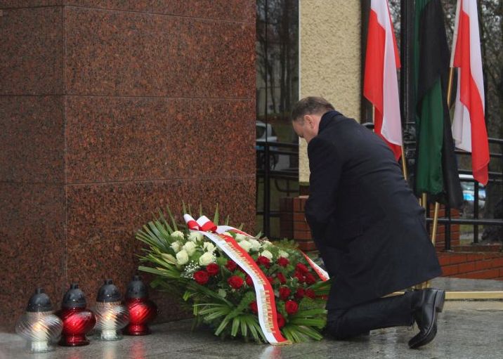 Prezydent oddał hołd ofiarom tragedii w ZG Rudna
