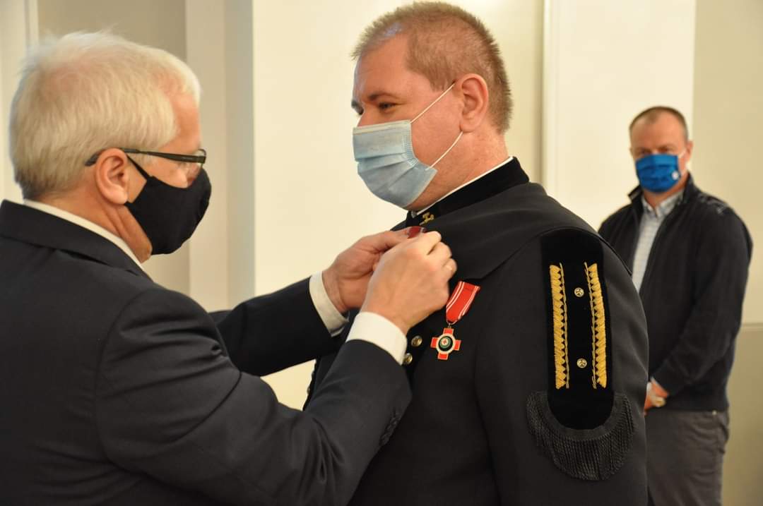 Prezydent docenił lubińskich krwiodawców
