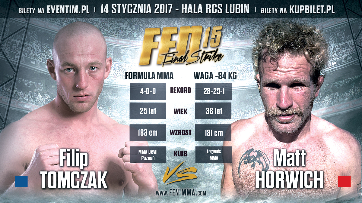 FEN15: Matt Horwich vs Filip Tomczak