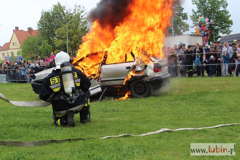 Ognista impreza z okazji święta strażaków