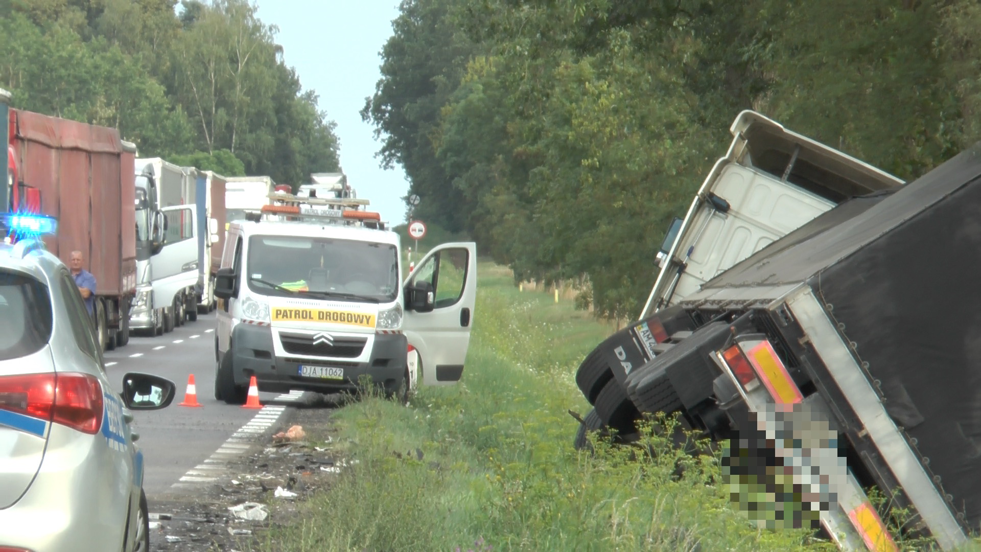 Śmiertelny wypadek za Niemstowem