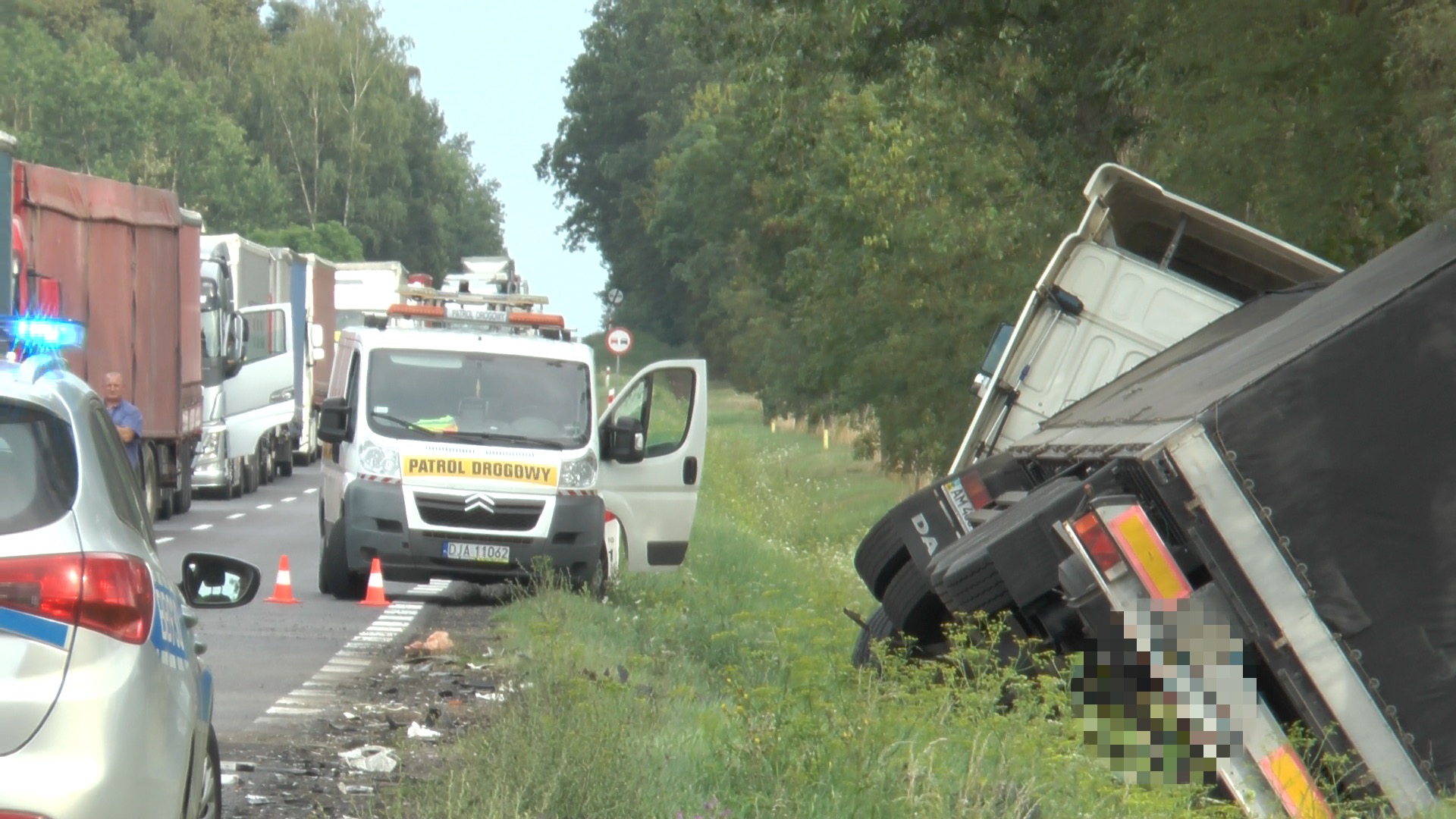 Śmiertelny wypadek za Niemstowem