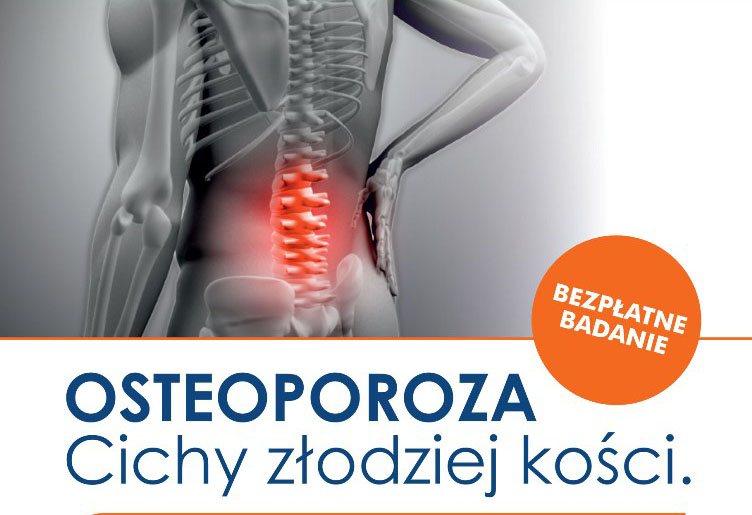 Badają w kierunku osteoporozy i raka prostaty