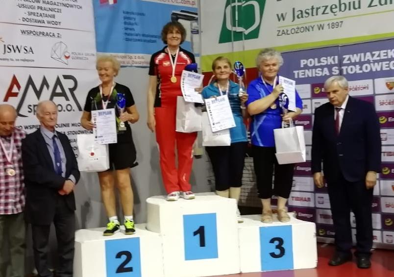 Tenisistka stołowa podwójną mistrzynią Polski