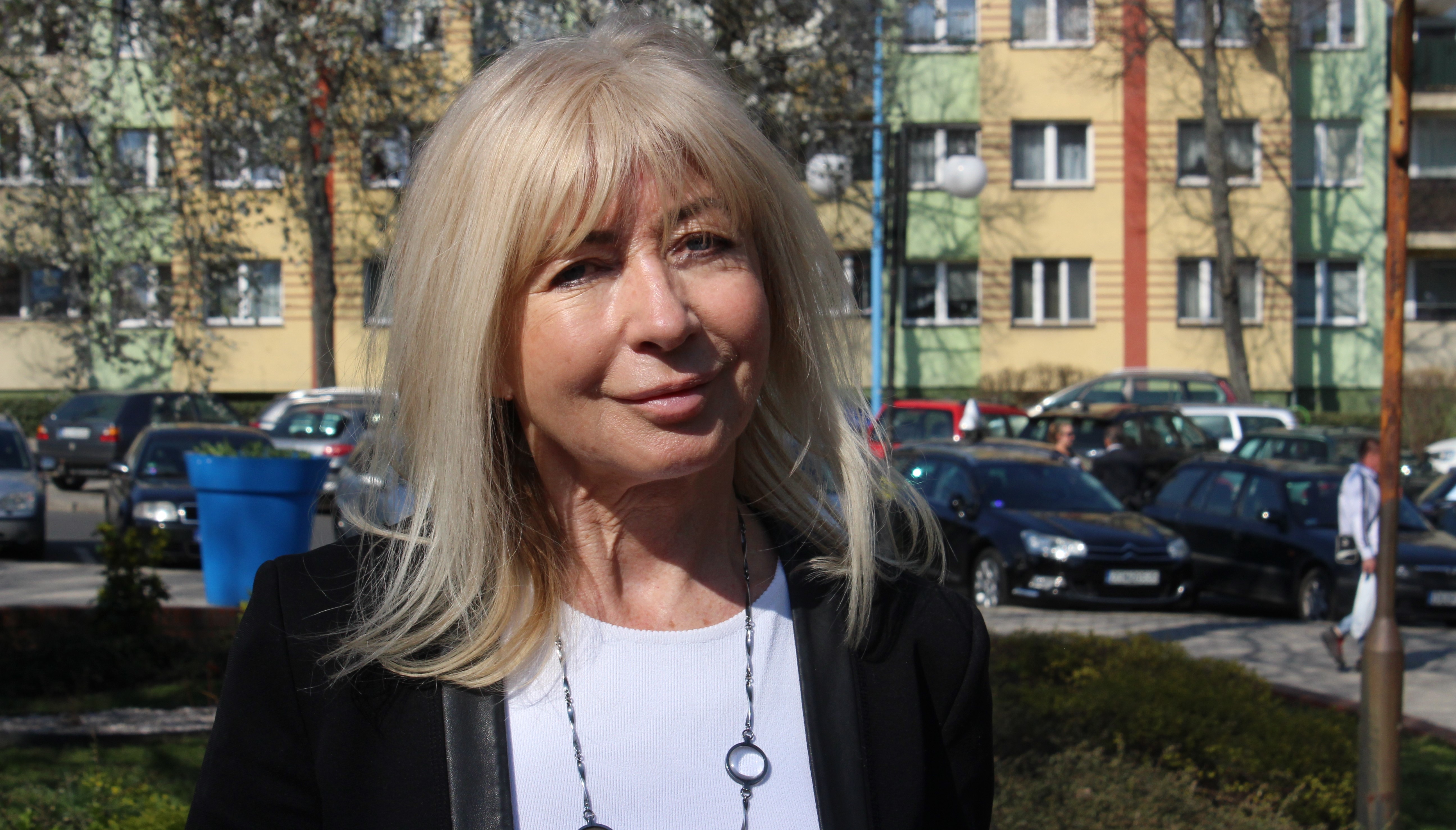 Sędzia Anna Maria Wesołowska odwiedziła Lubin