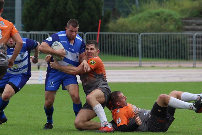 Lubińscy rugbyści podejmowali ekipę z Olsztyna