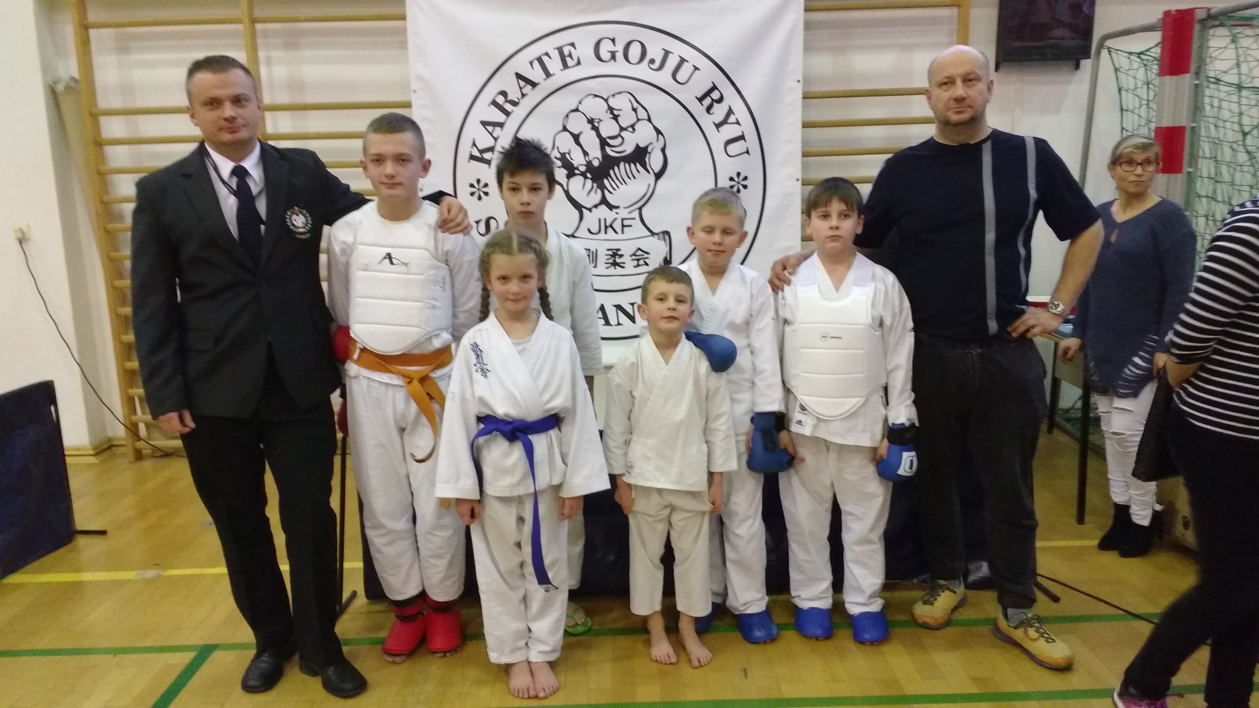 Udany start wojowników karate goju ryu