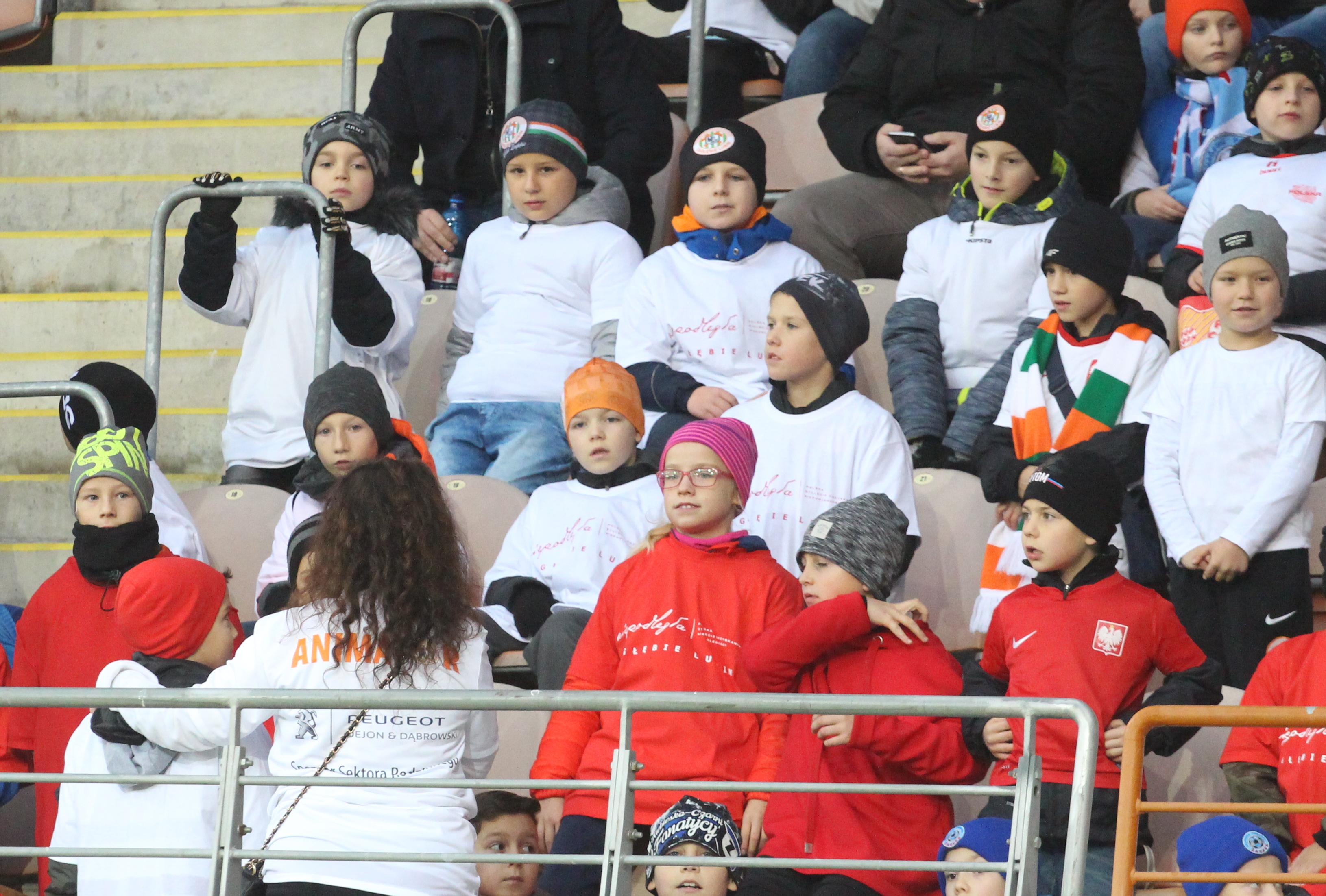 Wycieczka szkolna na stadion Zagłębia