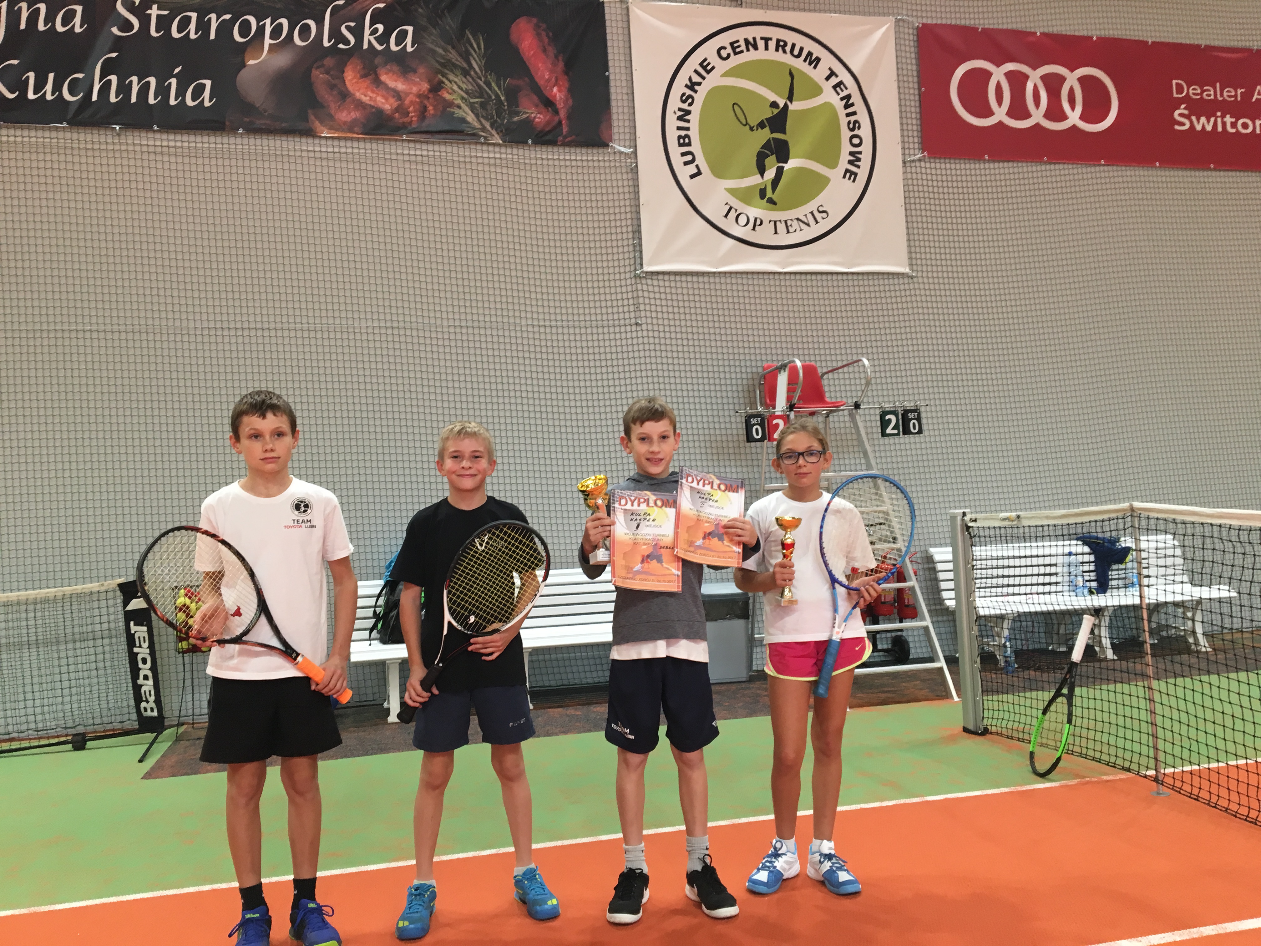 Wyborne starty lubińskich tenisistów