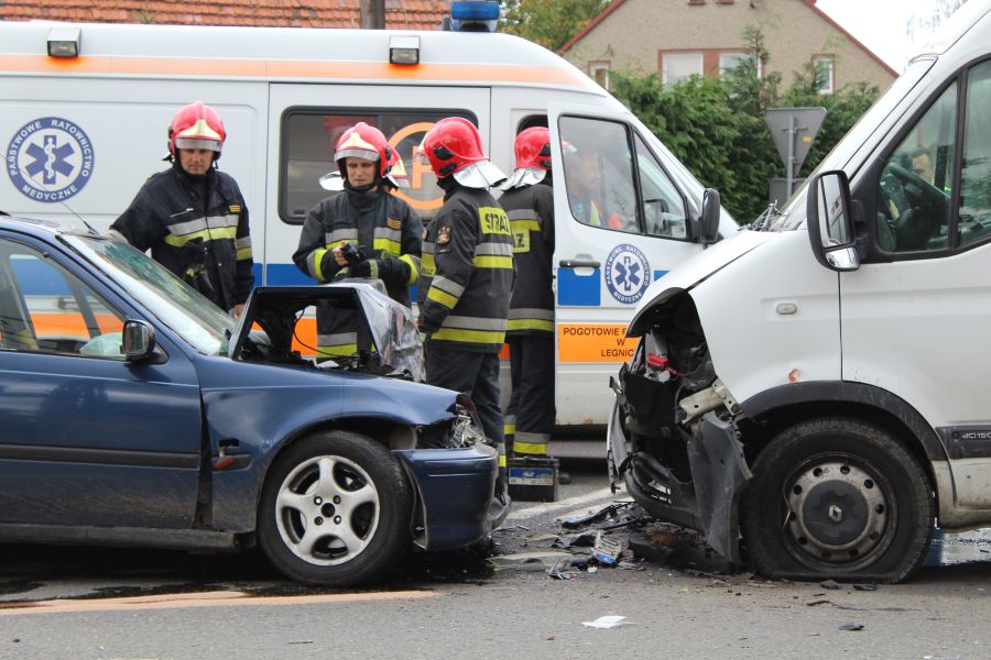 Groźny wypadek w Siedlcach