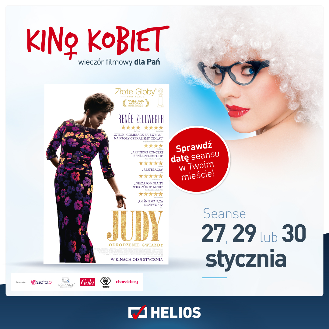 Styczniowe Kino Kobiet ze znakomitym filmem „Judy”