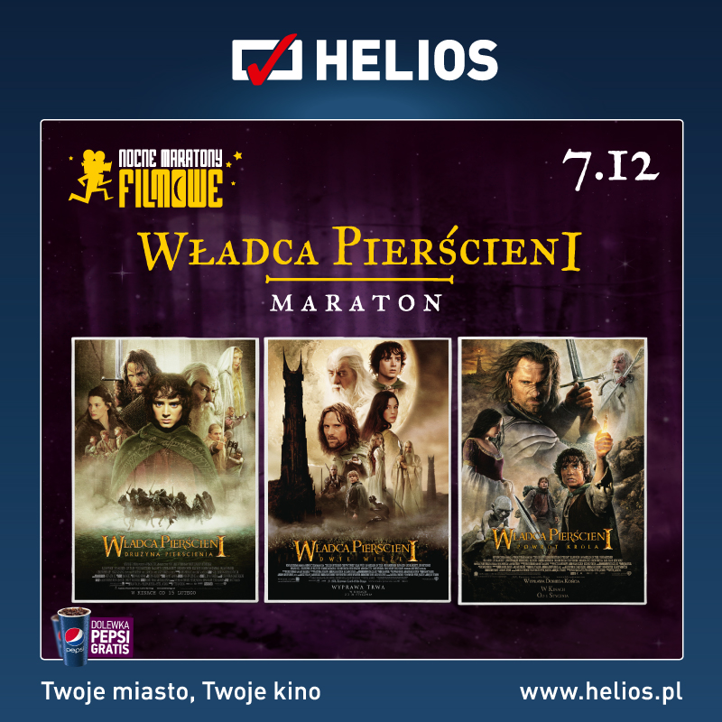 Maraton filmowy z Tolkienem