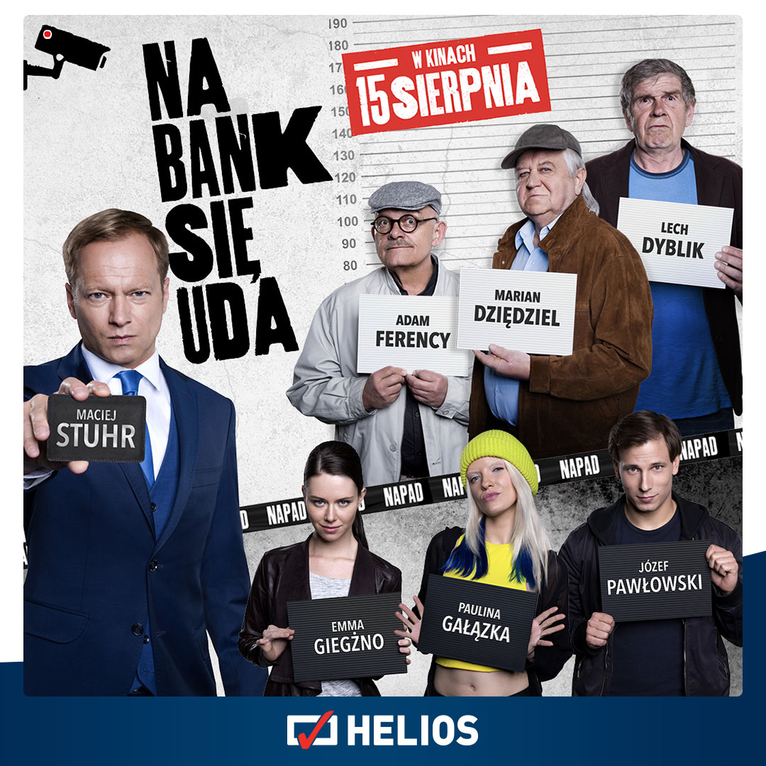„Na bank się uda” – komedia kryminalna w kinie Helios