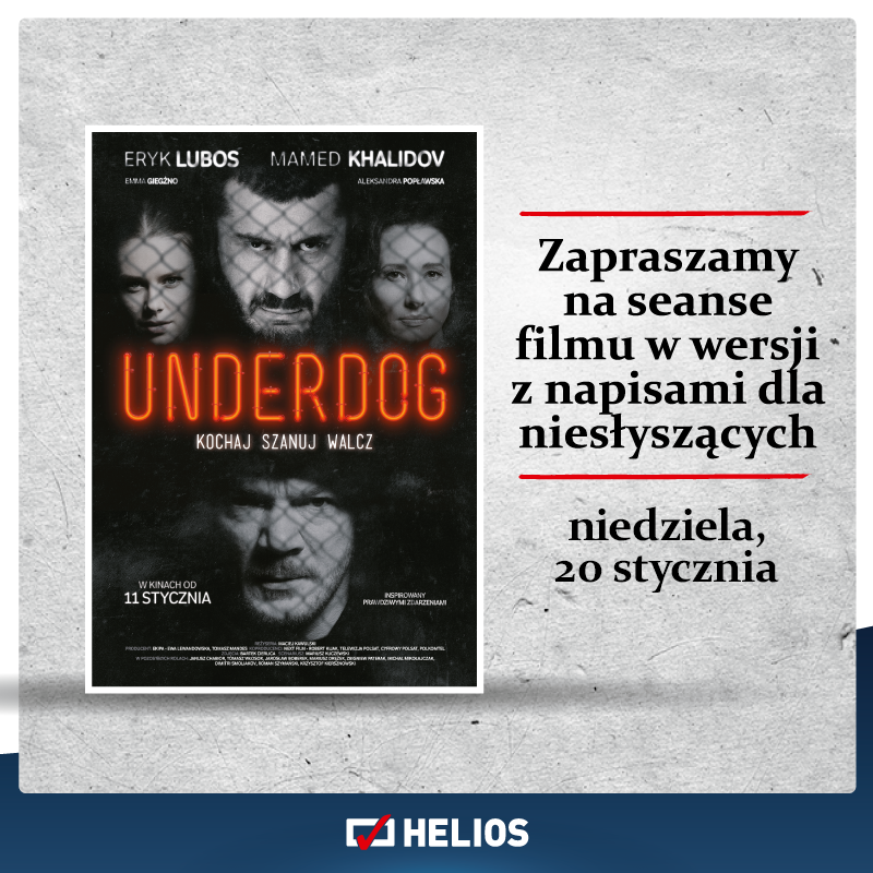 „Underdog” z napisami dla osób niesłyszących