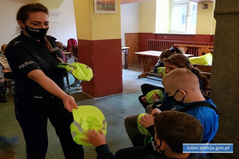 Policjantka o bezpieczeństwie