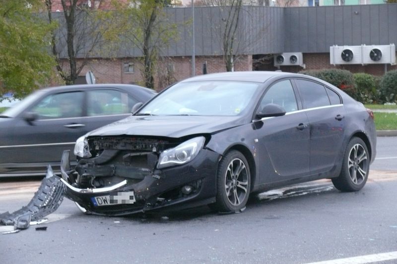 Groźnie wyglądająca kolizja