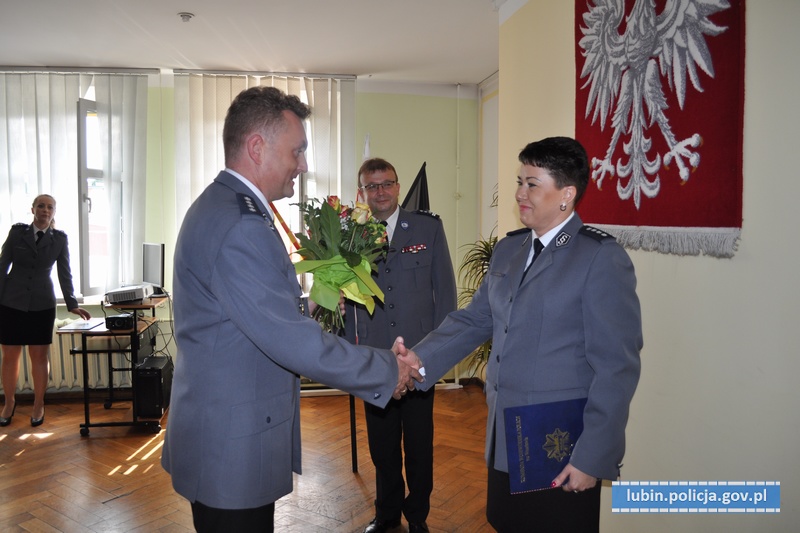 Kobieta będzie teraz rządzić lubińskimi policjantami