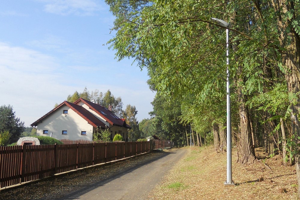 Kolejne lampy w Koźlicach