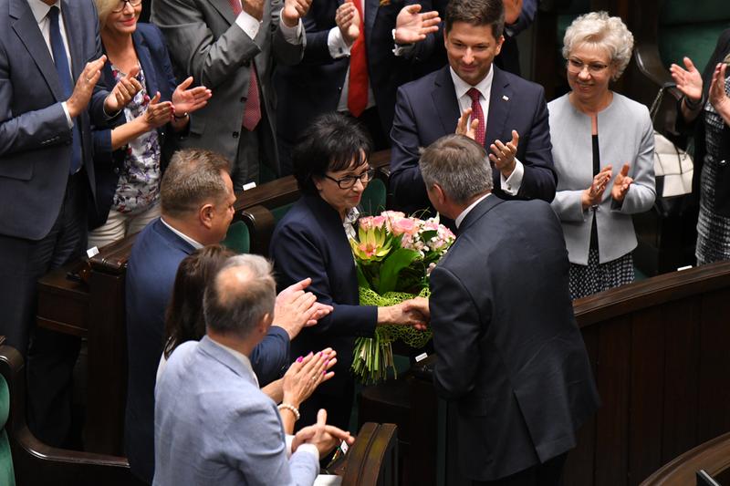 Elżbieta Witek nową marszałek Sejmu