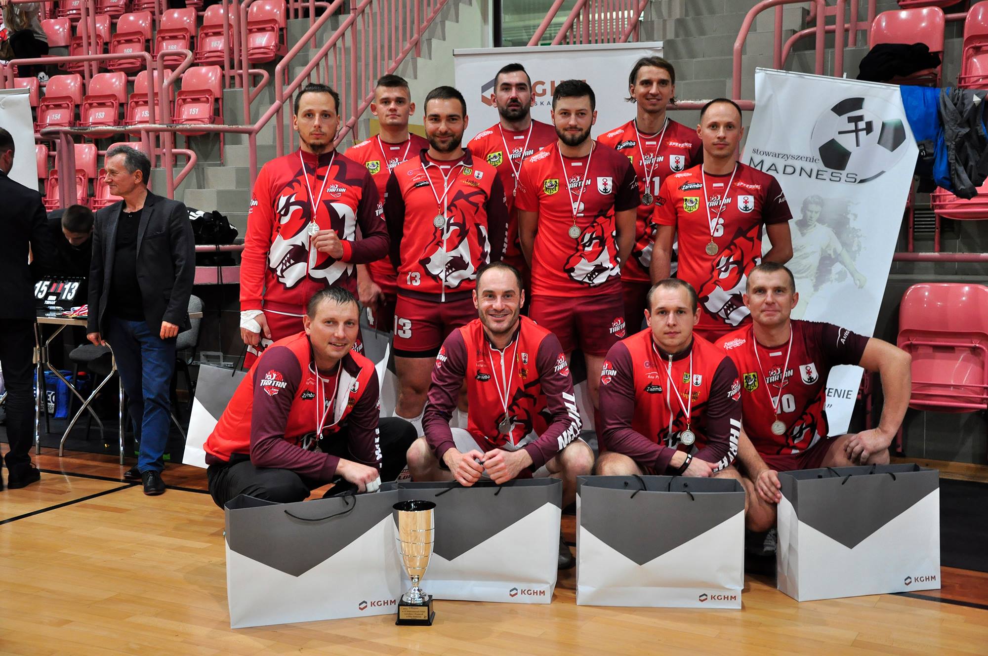 Srebrne krążki dla Tartan Volley Team