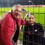 Maciej Ryś z synem Jakubem z czasów gry w MKS Kluczbork.