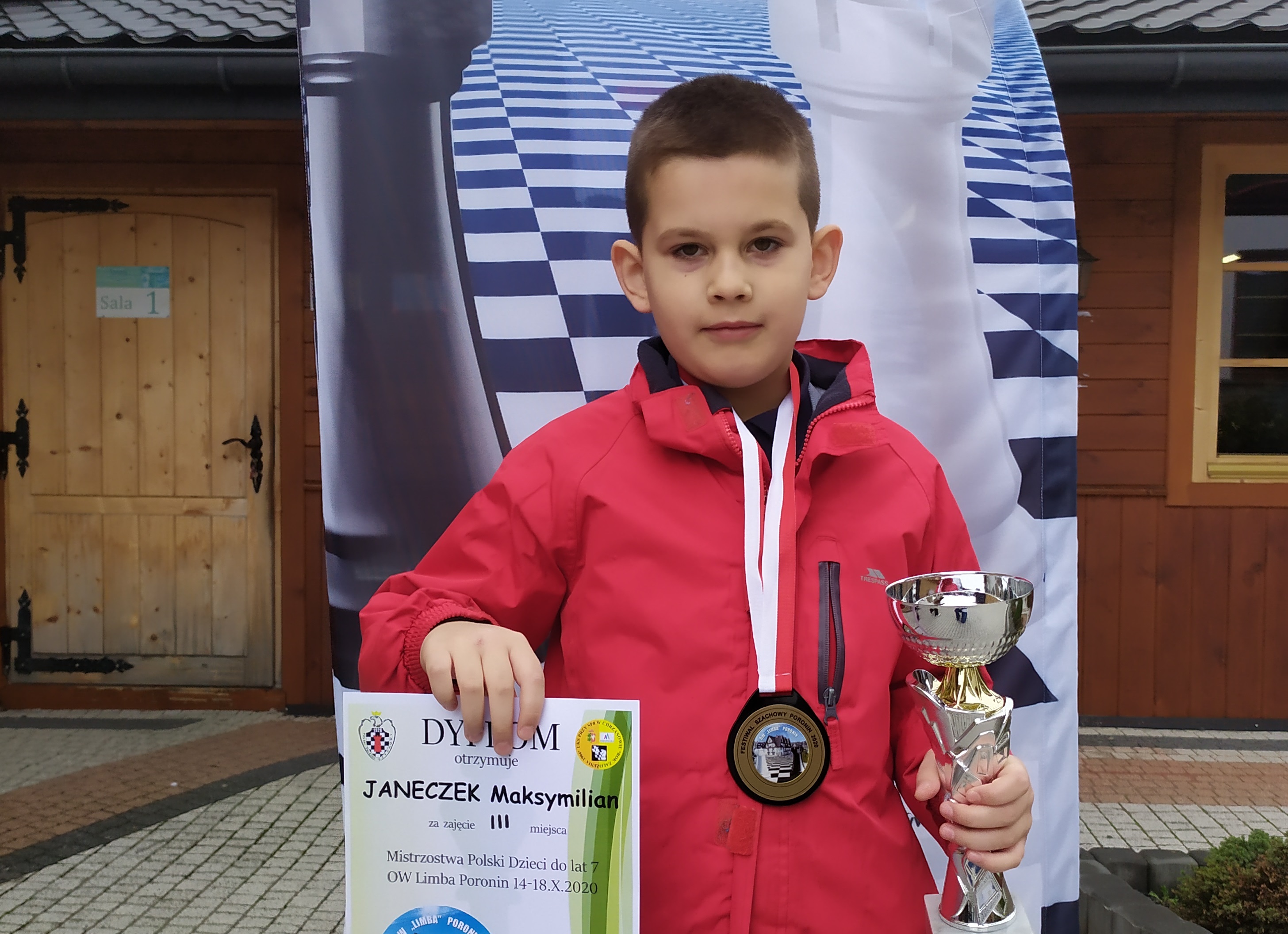 Pierwszy medal Mistrzostw Polski w szachach w historii Lubina