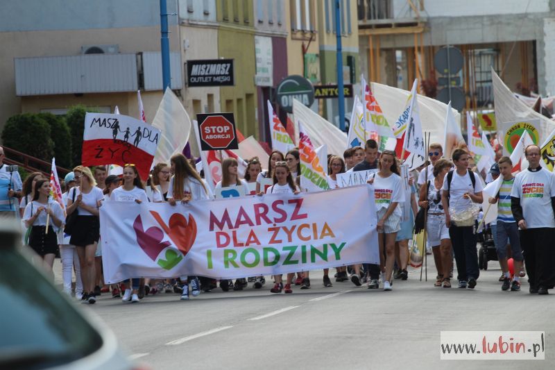 Marsz dla życia jutro na ulicach Lubina