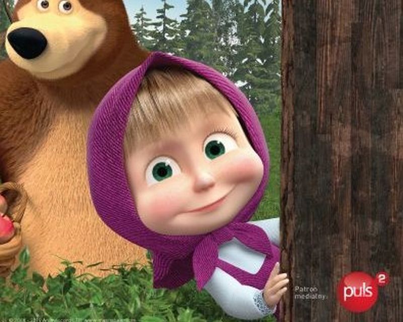 Masza i Niedźwiedź na wielkim ekranie, czyli filmowy poranek dla dzieci