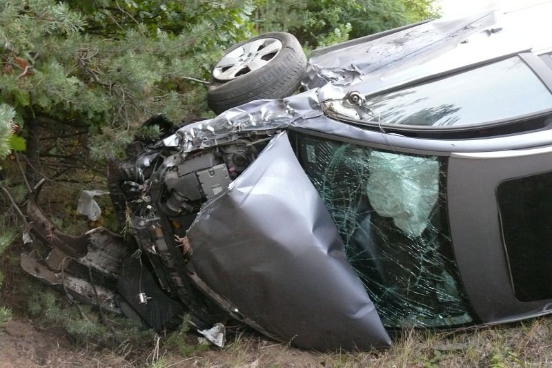 Wypadek. Zderzyły się trzy, potem dwa auta