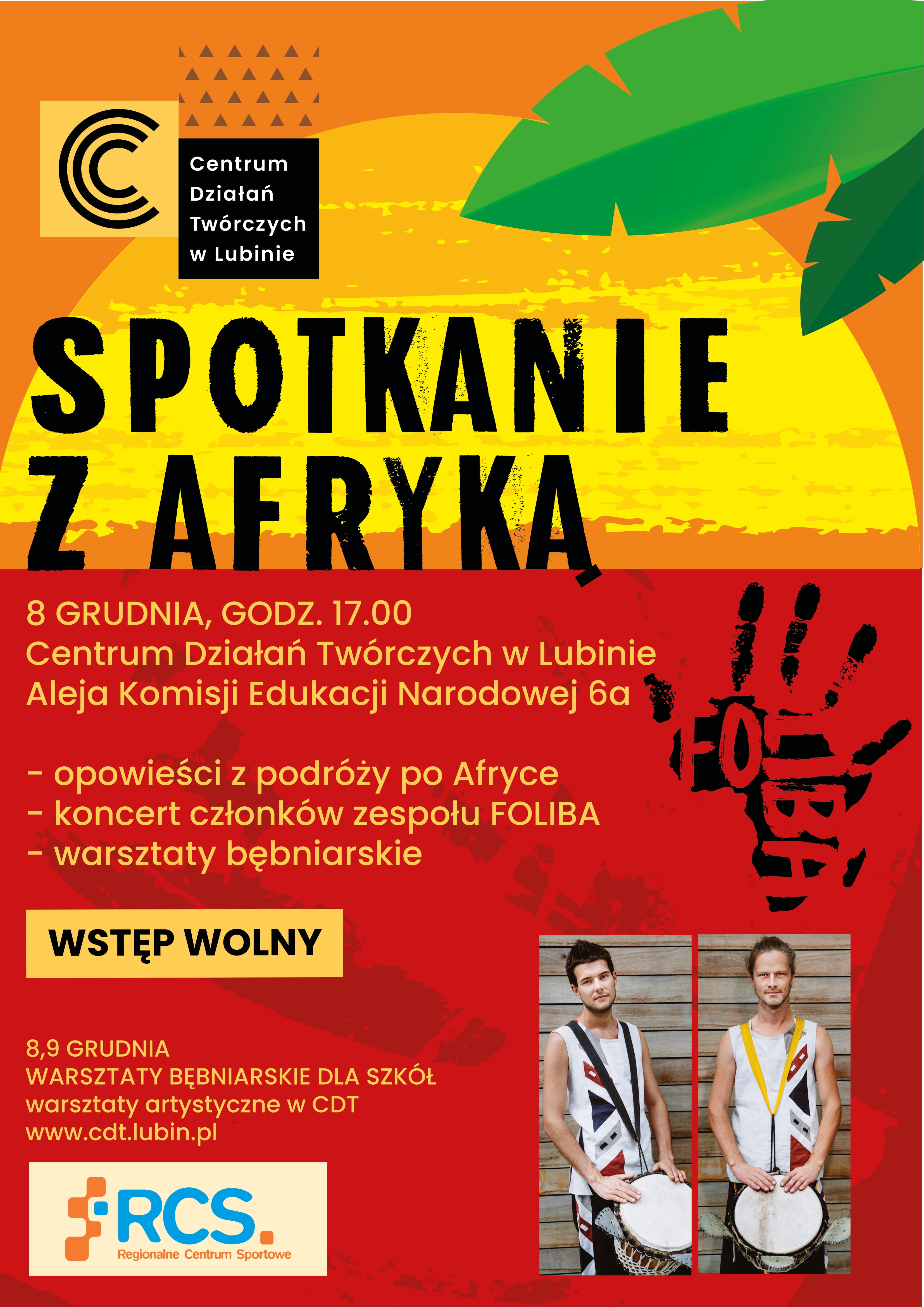 Gorące, afrykańskie klimaty w grudniowe popołudnie