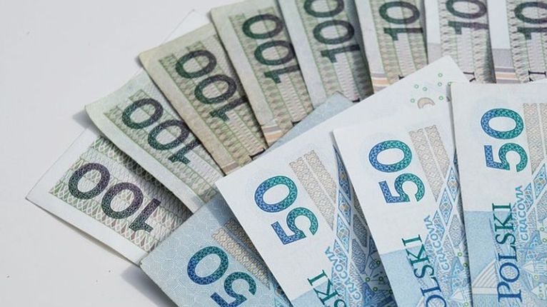 Pieniądze banknoty dotacje