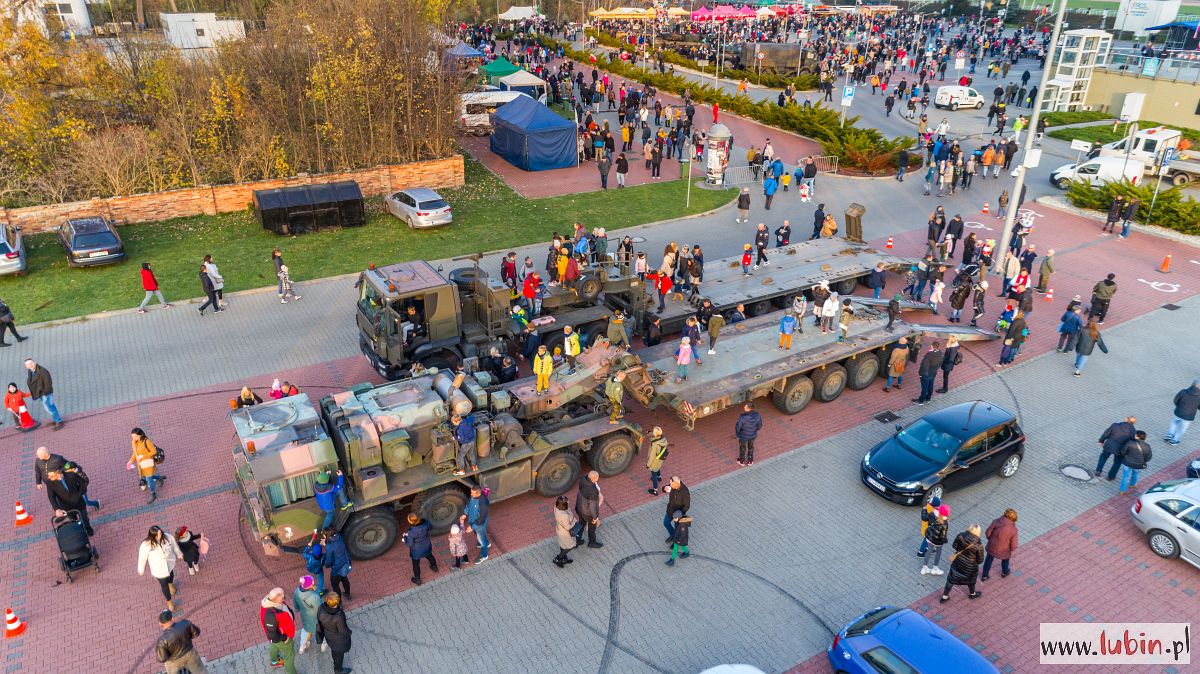 Piknik wojskowy i wspólne śpiewanie, czyli 11 listopada w Lubinie