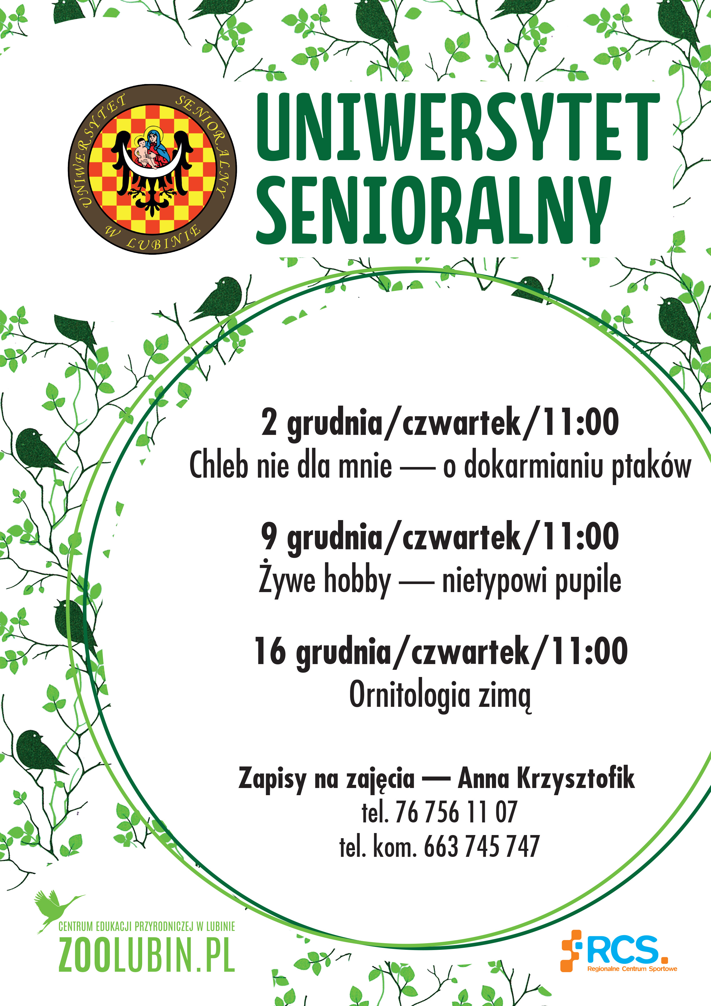 Zoo zaprasza seniorów