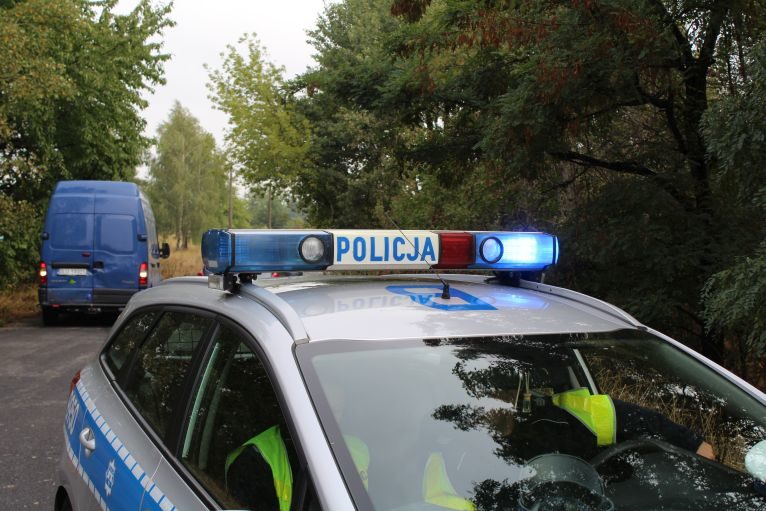 Policja radiowóz drogówka