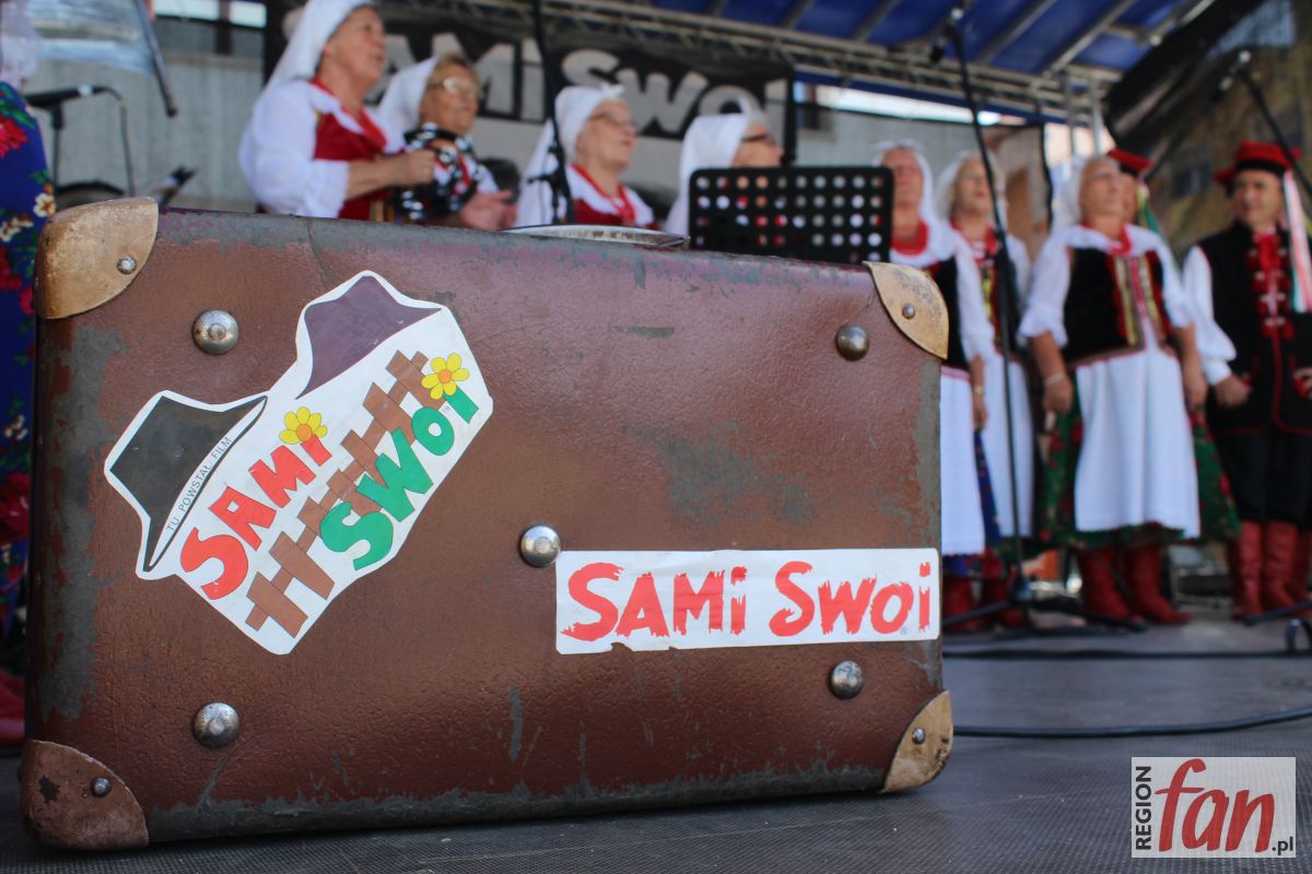 „Sami Swoi” na lubińskim rynku