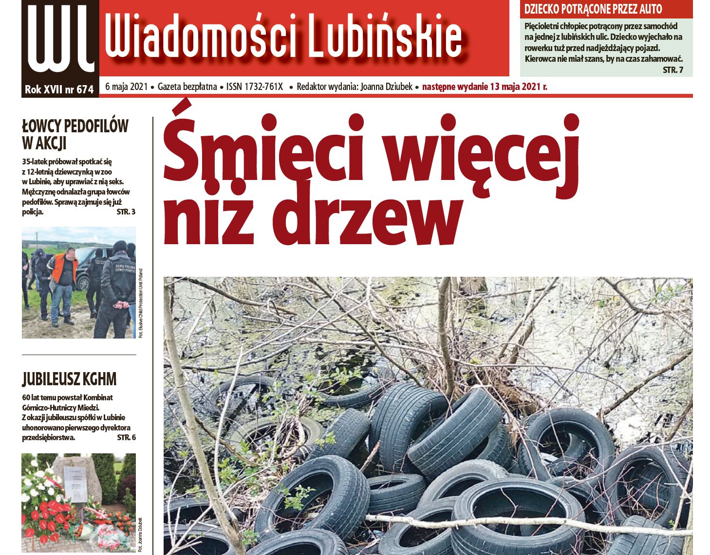 Kolejne wydanie „Wiadomości Lubińskich” już jutro