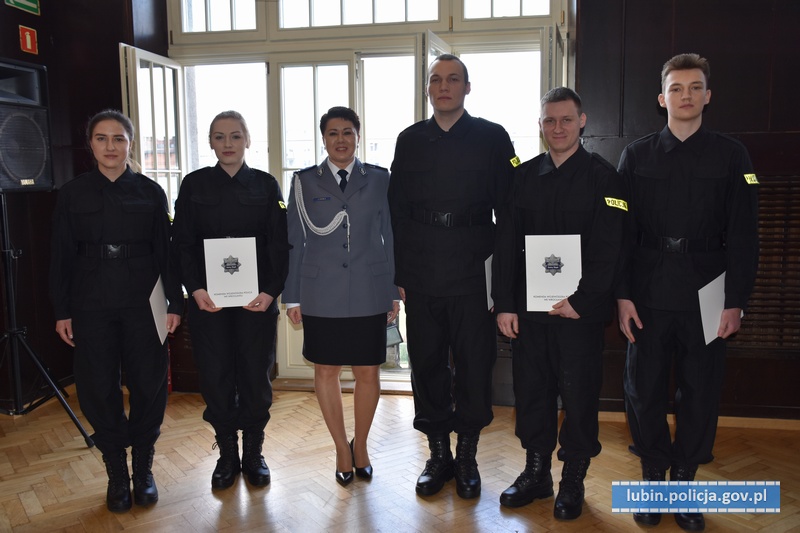 Nowi policjanci na lubińskich ulicach