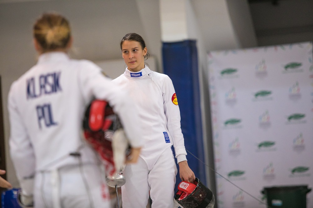 Lubińska szpadzistka na podium