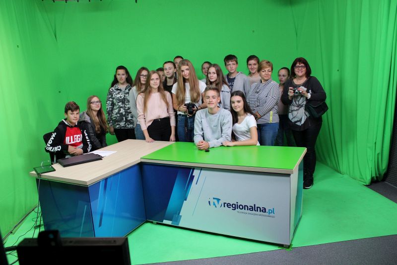 Młodzież z Mirska i Ukrainy w TV Regionalna.pl