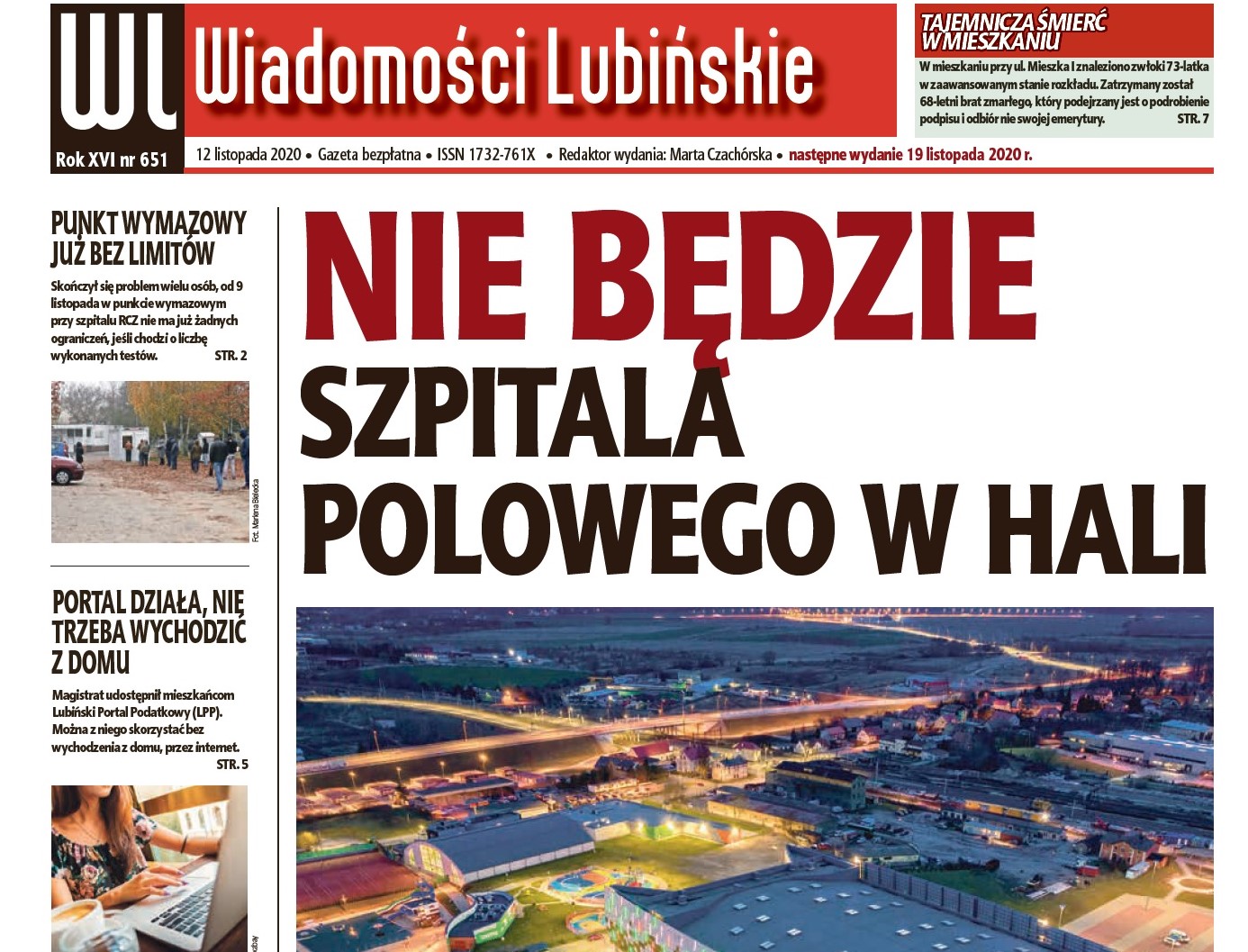 Już jutro „Wiadomości Lubińskie”